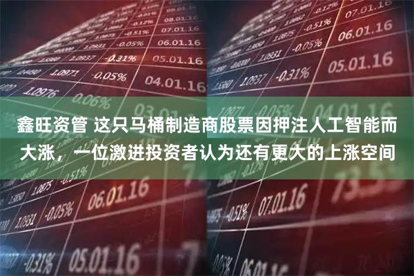 鑫旺资管 这只马桶制造商股票因押注人工智能而大涨，一位激进投资者认为还有更大的上涨空间